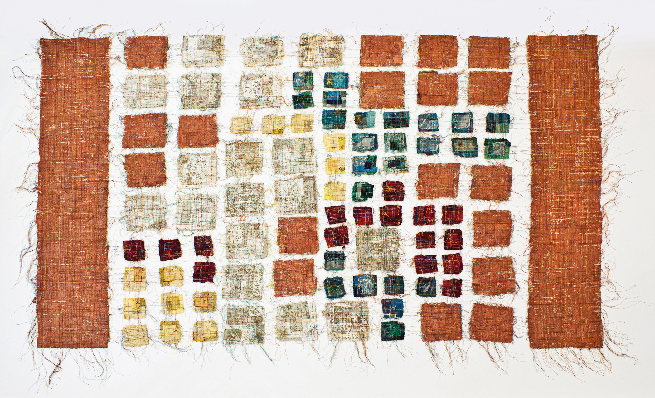 Hanging By A Thread IV | SAQA - Studio Art Quilt Associates